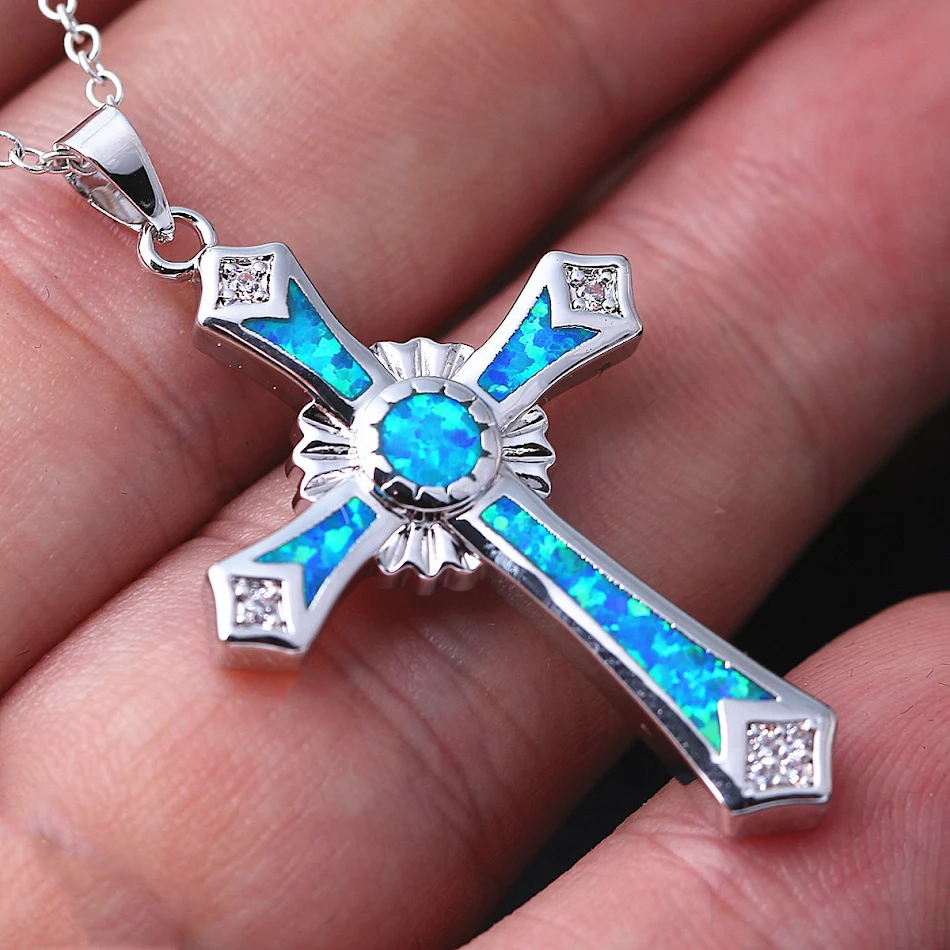 Waterdichte epoxy kruis hanger. Een stijlvol en duurzaam religieus symbool, ideaal als cadeau voor elke gelegenheid.