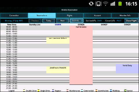 NZVC Reservation