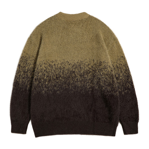 Title 14, Jacquard English Letters Mink-like Loose Casual...