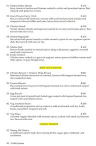 Jimmy's Dhaba menu 6