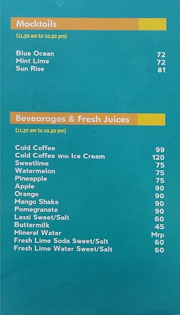 Loiee Sweets & Snacks Pure Veg Restaurant menu 