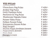 Vivaha Bhojanambu menu 8