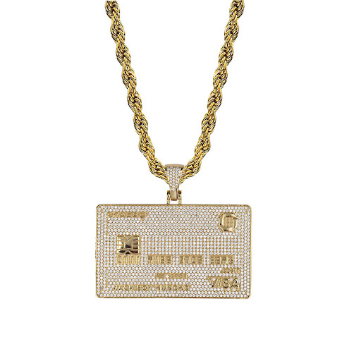 Title 8, Zircon hipster necklace