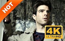 Zachary Quinto HD New Tabs Top Actors Themes small promo image