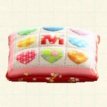 ははのクッション_レッドキルト