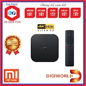 Tivi Box Xiaomi Mibox S 4K 2019 - Chính Hãng Digiworld