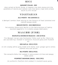 Chalo Khai - The Unrestaurant menu 1