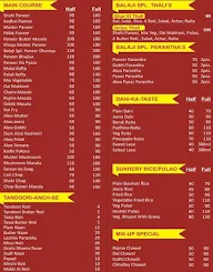 Balaji Restaurant & Sweets menu 3