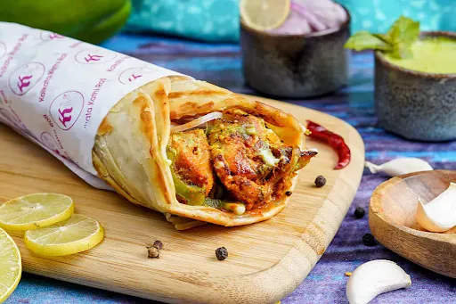 Double Chicken Tikka Roll