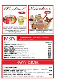 Chicago Pizza menu 1