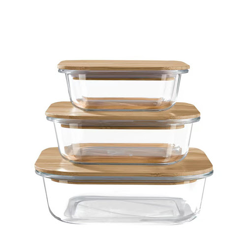 Title 5, Household Fresh-Keeping Glass Lunch Box Microwa...