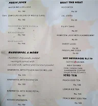 Cafe Hameen Ast'o menu 1