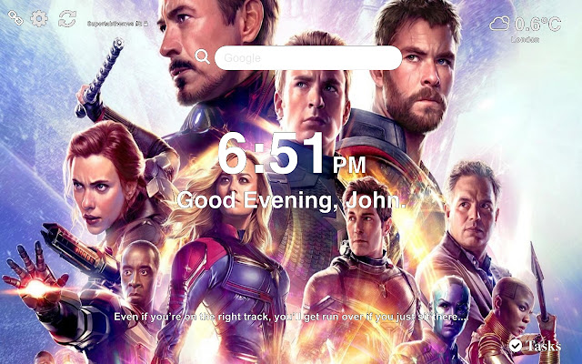 Avengers Endgame Wallpapers New Tab