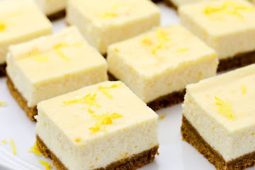 Nonna’s Lemon Ricotta Cheesecake Slice recipe