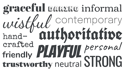 Emotive considerations for choosing typefaces – Fonts Knowledge - Google  Fonts
