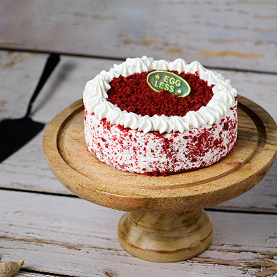 Eggless Redvelvet Cream Cheese Cake (Serves 8) 500 GMS