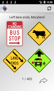 USA Road signs QUIZ - náhled
