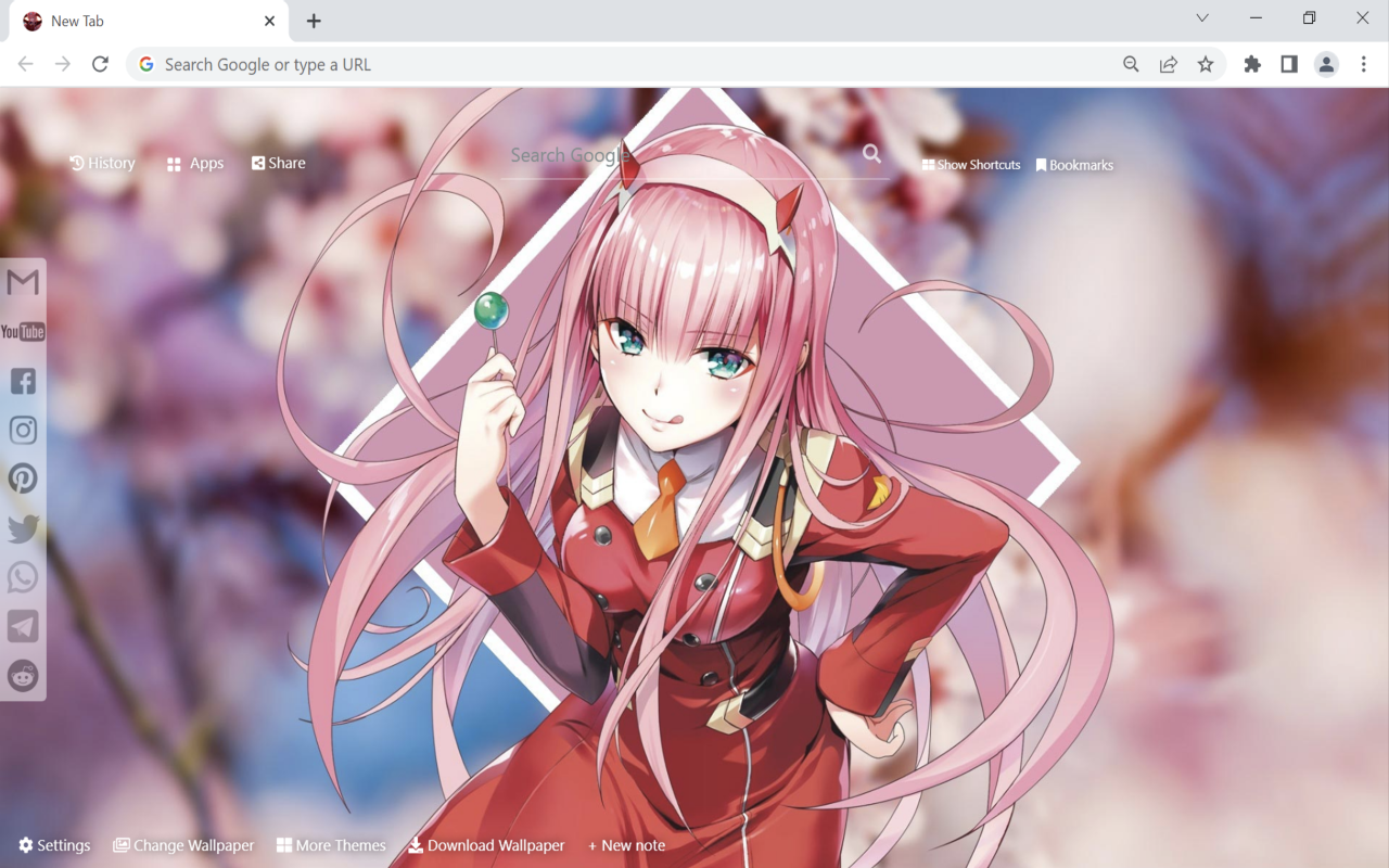 Zero Two Wallpaper Preview image 3