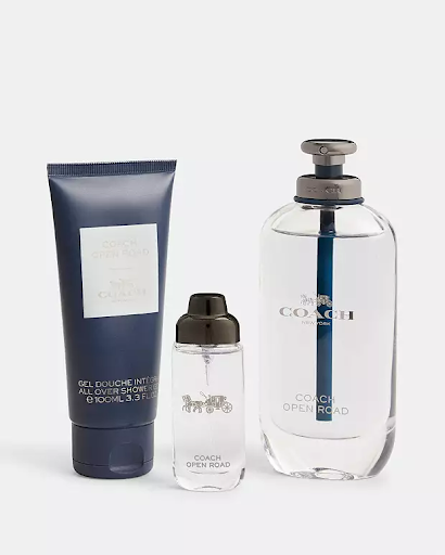 Nước Hoa Coach Open Road EDT YM_Giftset 100ml + 15ml + Shower Gel 100ml_PP