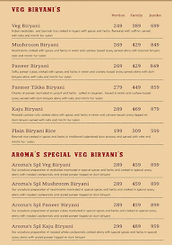 Aromas Hyderabad House menu 4