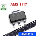 Ic Ams1117 Sot223 Sot89 Nguồn Ổn Áp Lm1117 3V3 Ams1117 - 5V 1.2 1.5 1.8 2.5 3.3 5.0V Adj 1A Loại Dán Linh Kiện Điện Tử