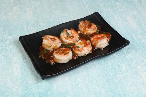 Prawns Teriyaki Dry