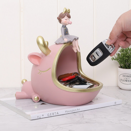 Title 4, Cute Cartoon Sea Animal Key Storage for Girls. ...
