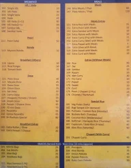 Sri Ruchulu menu 2