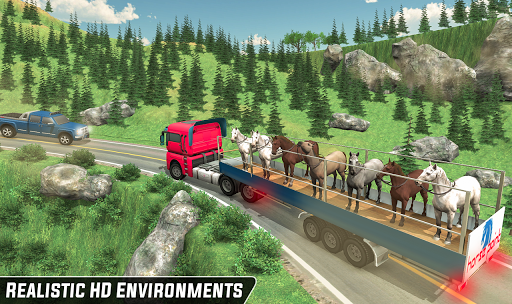 US Horse Racing Transport Truck 2019