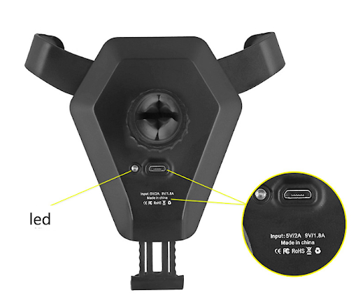 Title 9, Car Wireless Charger Magic Array Fast and Conve...