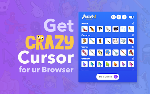 Sweezy Cursors ★ Custom Cursor for Chrome™