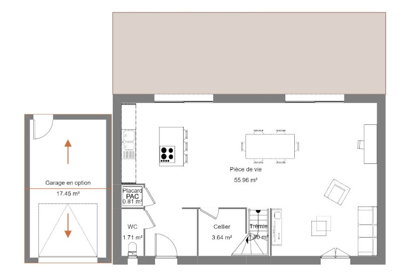  Vente Terrain + Maison - Terrain : 910m² - Maison : 119m² à Saint-Aygulf (83370) 