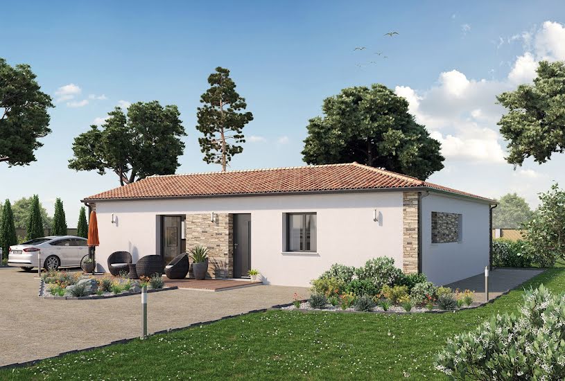  Vente Terrain + Maison - Terrain : 977m² - Maison : 86m² à Sarbazan (40120) 