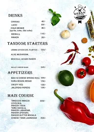 Urban Spoon Kitchen menu 1