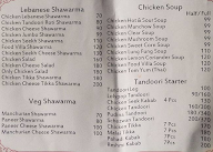 Food Villa menu 1