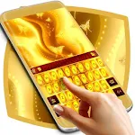 Cover Image of Скачать Free 2018 Gold keyboard 1.288.18.5 APK