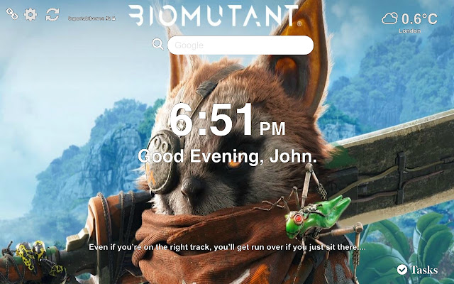 Biomutant Wallpaper 2019 Tab Theme