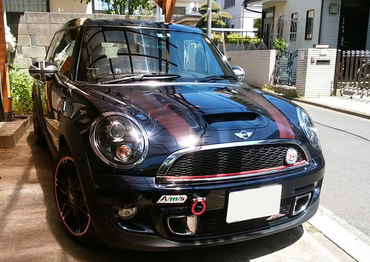 Clubman Cooper Sのリムガード　薔薇に関するカスタム事例の投稿画像1枚目