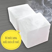 Đá Khói, Đá Khô Tạo Khói, Giữ Lạnh Thưc Phẩm Khối Lượng 1Kg. Có Chứng Nhận An Toàn Thực Phẩm