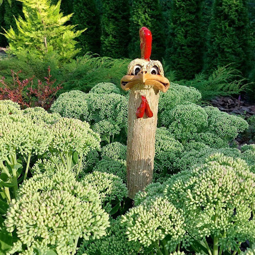 Title 2, New Outdoor Ostrich Head Courtyard Statue, Resi...