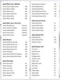 Kanchi Lunch Home menu 1