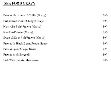 555 Darjeeling Unique menu 