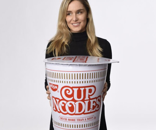 Giant Inflatable Cup Noodles: Imaginary Dinner For Days