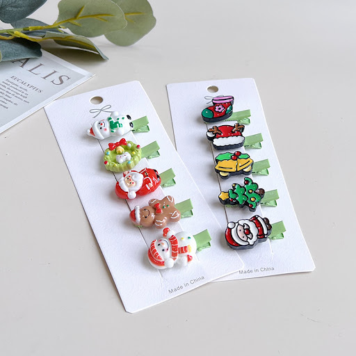 Title 4, Christmas Hair Accessories for Little Girls, Ch...