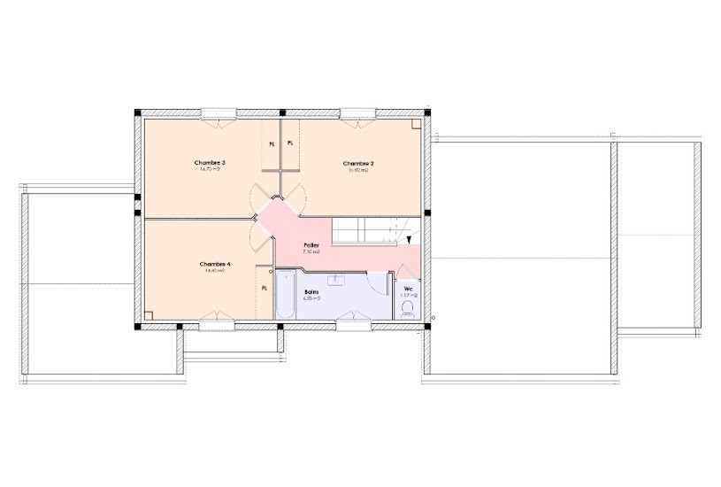  Vente Terrain + Maison - Terrain : 591m² - Maison : 146m² à Montbazon (37250) 
