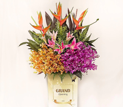 Grand opening flower arrangement
