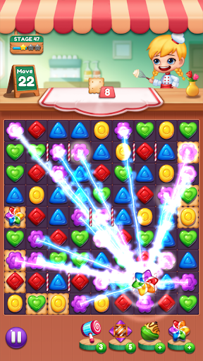 Sweet Candy Pop Match 3 Puzzle