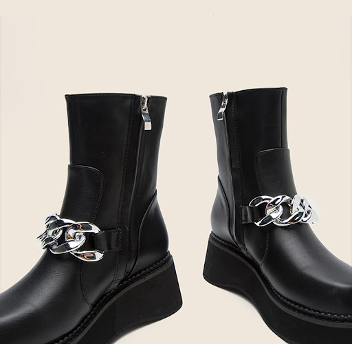 Title 11, British Style Mid-Tube Motorcycle Boots. Experi...