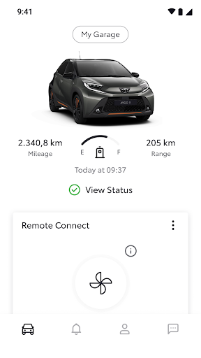 Screenshot MyToyota