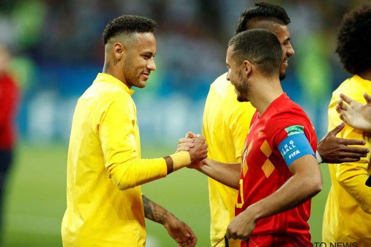 Neymar souhaiterait jouer avec un Diable Rouge !